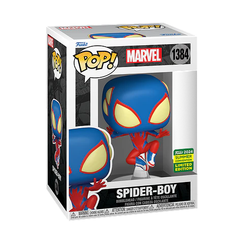 Funko Pop! Spider-Boy #1384 2024 Summer Convention - Marvel: Spider-Man