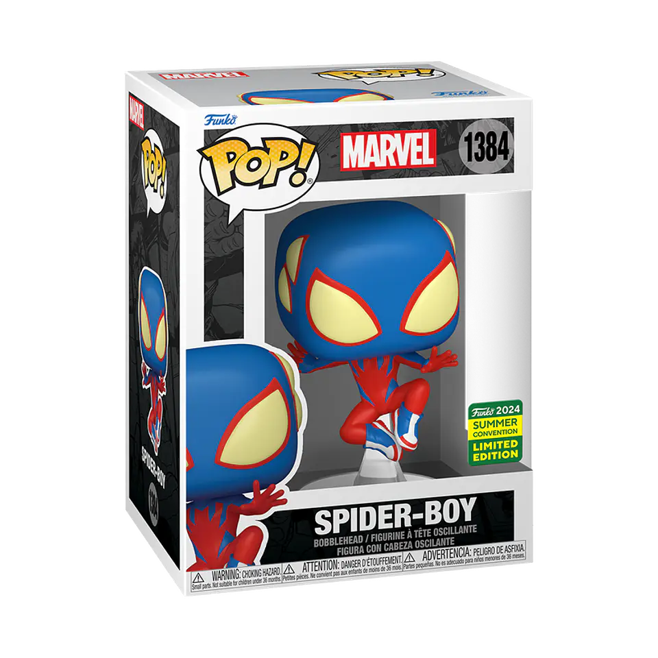 Funko Pop! Spider-Boy #1384 2024 Summer Convention - Marvel: Spider-Man 1