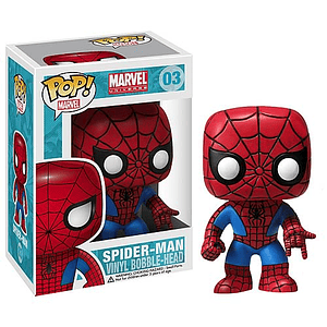 Funko Pop! Spiderman #03 - Marvel: Spider-Man (Caja con detalle)