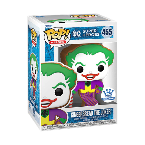 Funko Pop! Gingerbread The Joker #455 Funko Shop Exclusive - DC Super Heroes