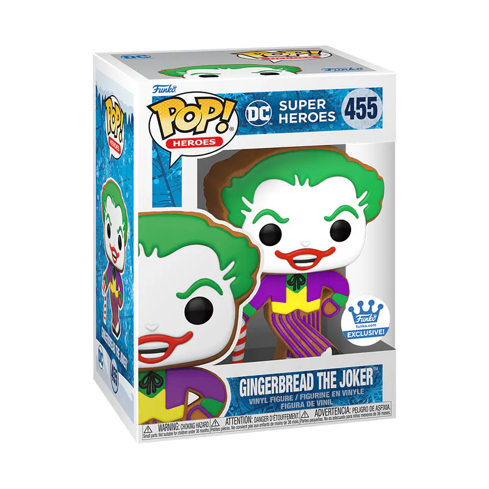 Funko Pop! Gingerbread The Joker #455 Funko Shop Exclusive - DC Super Heroes 1