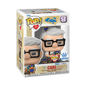 Funko Pop! Carl (with baby Snipes) #SE Funko Shop Exclusive - Disney: UP!