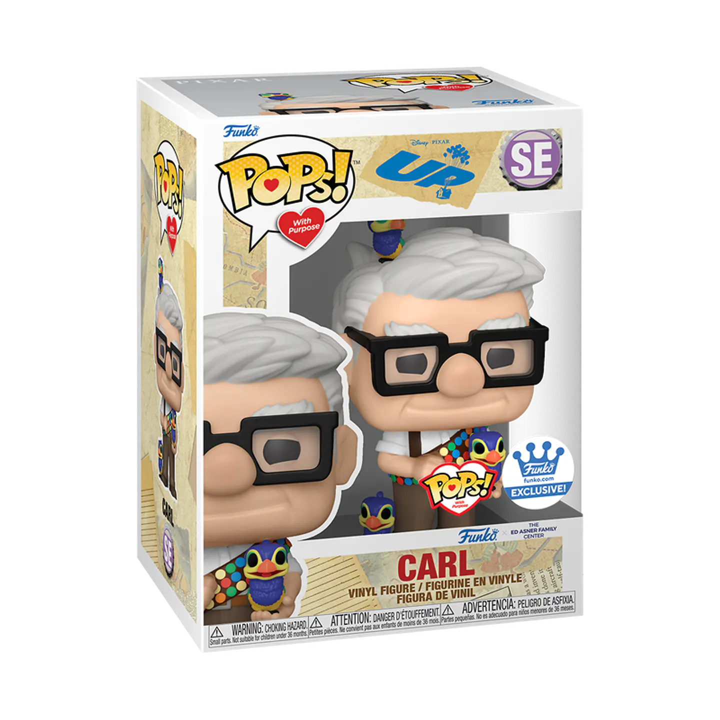 Funko Pop! Carl (with baby Snipes) #SE Funko Shop Exclusive - Disney: UP! 1