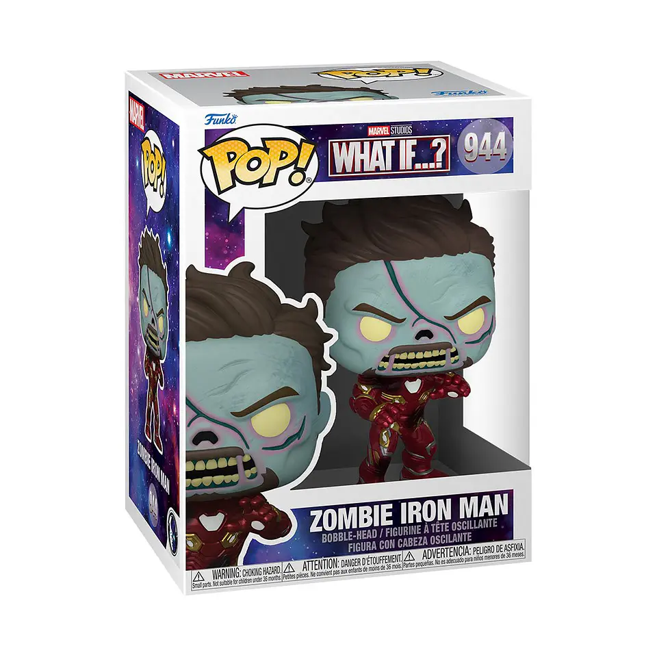 Funko Pop! Zombie Iron Man #944 - What If...? 1