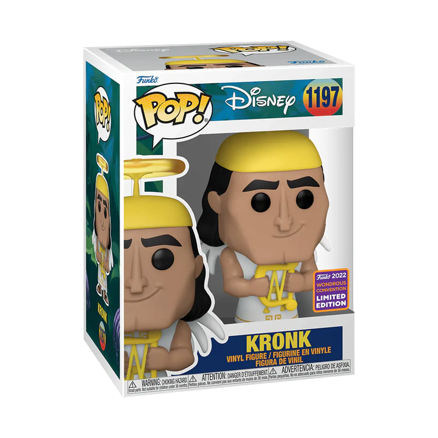 Funko Pop! Kronk (Angel) #1197 2022 Wondrous Convention - Disney: Las Locuras del Emperador 1
