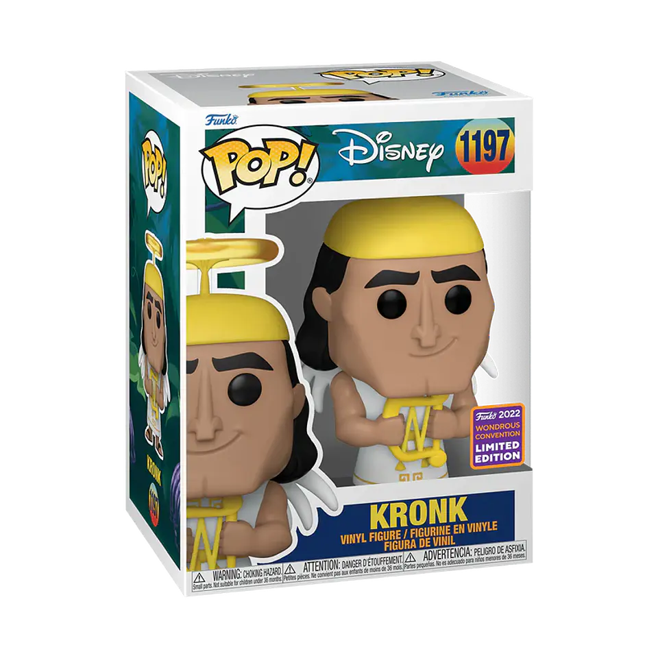 Funko Pop! Kronk (Angel) #1197 2022 Wondrous Convention - Disney: Las Locuras del Emperador 1