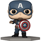 Funko Pop! Captain America #1200 Amazon Exclusive - Capitán América: Civil War 2