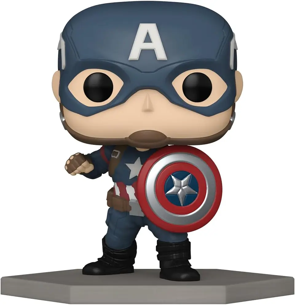 Funko Pop! Captain America #1200 Amazon Exclusive - Capitán América: Civil War 2
