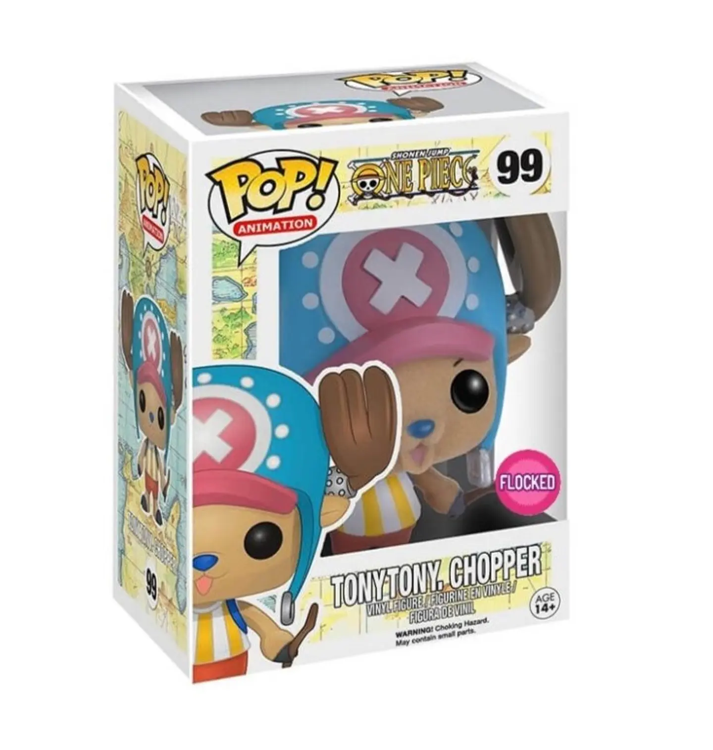 Funko Pop! TonyTony. Chopper (Flocked) #99 - One Piece 1