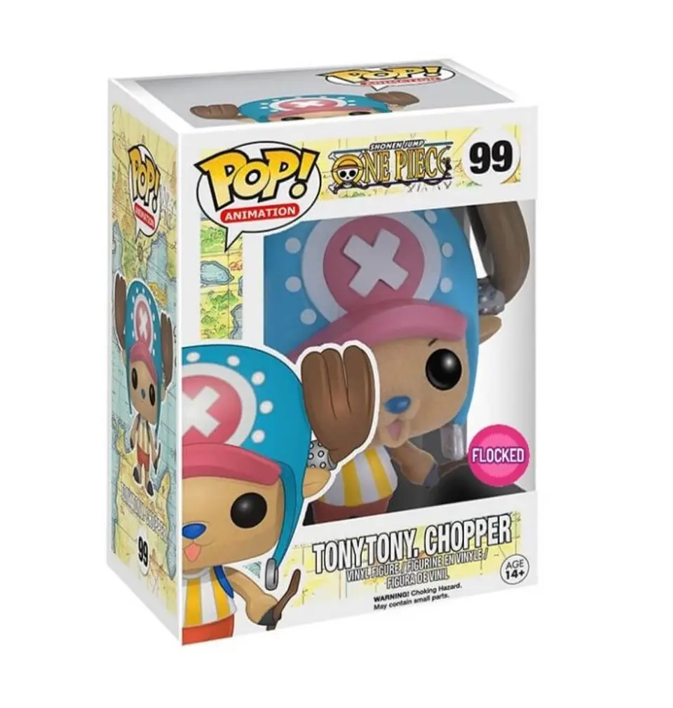 Funko Pop! TonyTony. Chopper (Flocked) #99 - One Piece 1