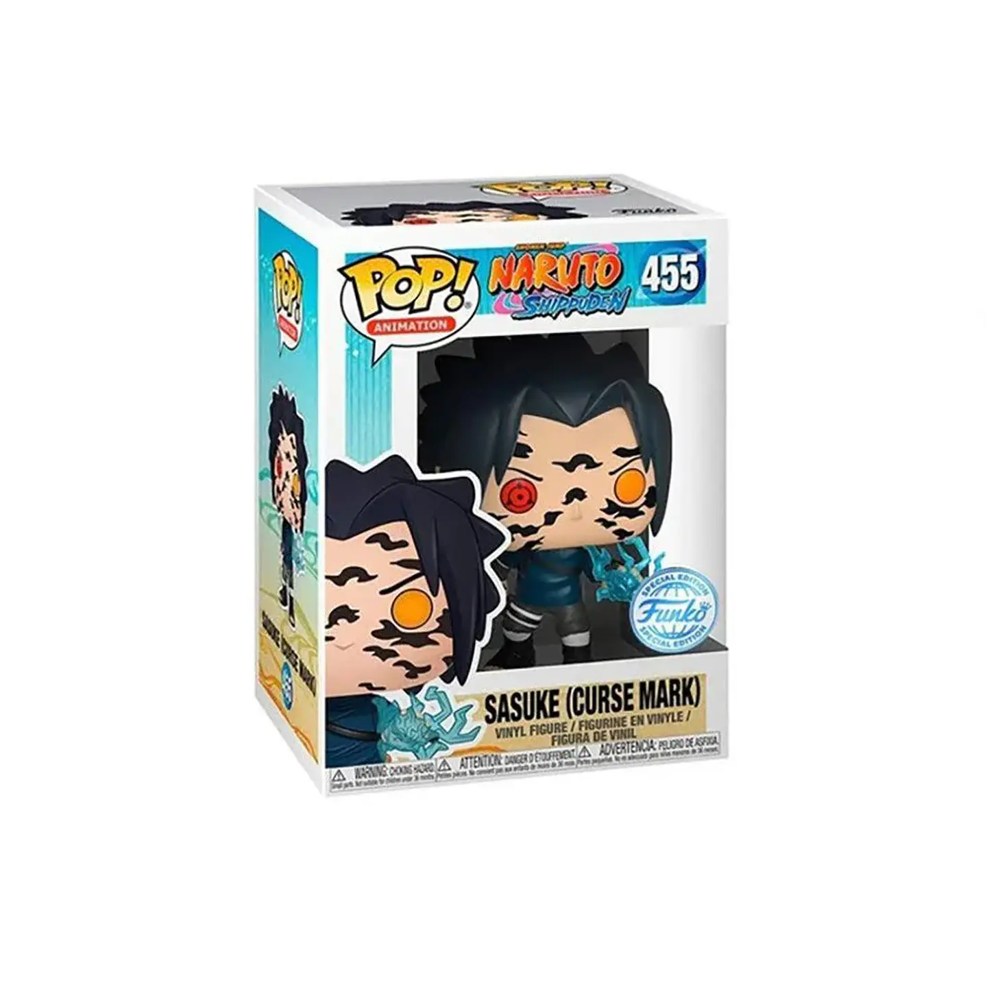 Funko Pop! Sasuke (Curse Mark) #455 Special Edition - Naruto Shippuden 1