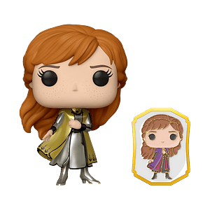 Funko Pop! Anna (Gold) with Pin #582 Funko Shop Exclusive - Disney: Frozen