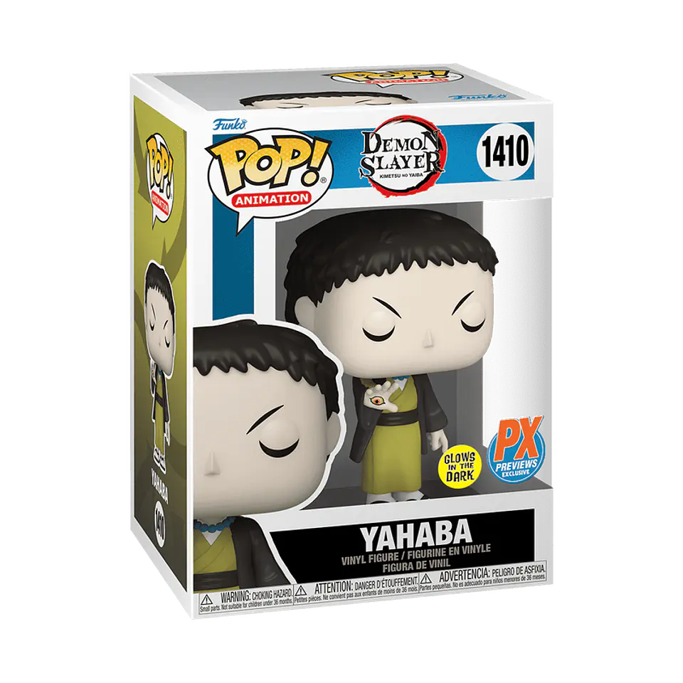Funko Pop! Yahaba (Glow In The Dark) #1410 PX Previews - Demon Slayer 1