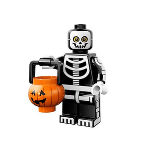 Lego Minifigura: Chico esqueleto - Serie 14 
