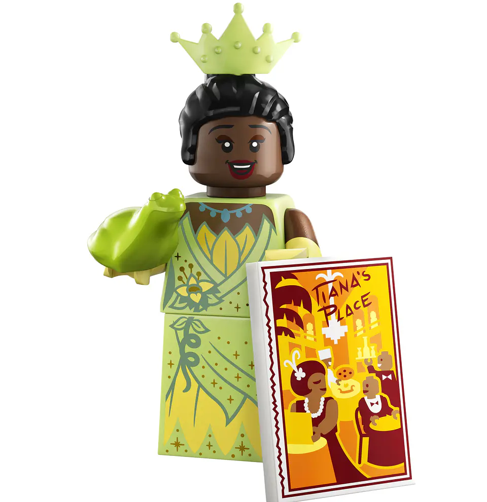 Lego Minifigura: Princesa Tiana - Serie Disney 100  1