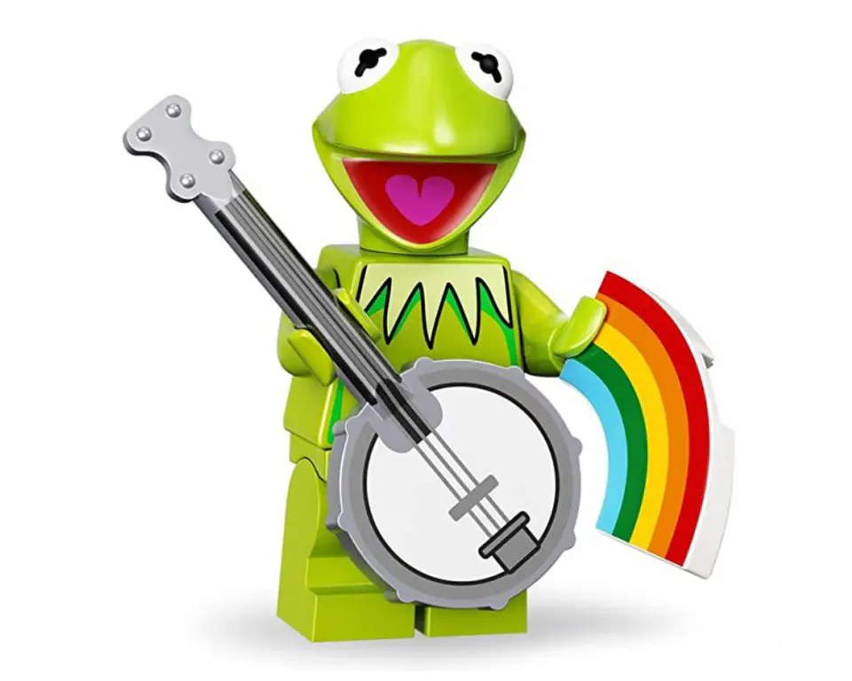 Lego Minifigura: Kermit La Rana - Serie The Muppets 1