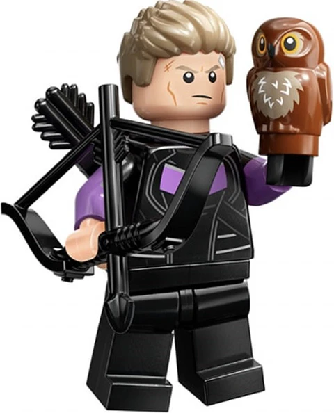 Lego Minifigura: Hawkeye - Marvel Serie 2