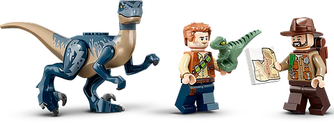 LEGO 75942: Velociraptor : Misión de Rescate en Biplano