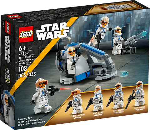 LEGO 75359: 332nd Ahsoka's Clone Trooper Battle Pack