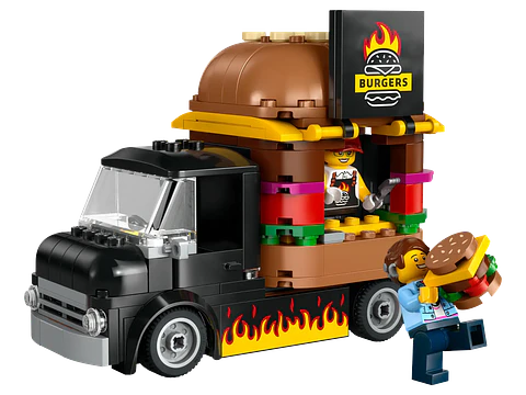 LEGO 60404: Camión de Hamburguesas