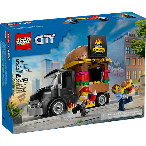 LEGO 60404: Camión de Hamburguesas