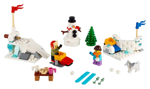 LEGO 40424: Batalla Invernal de Bolas de Nieve