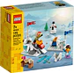 LEGO 40424: Batalla Invernal de Bolas de Nieve - Miniatura 1
