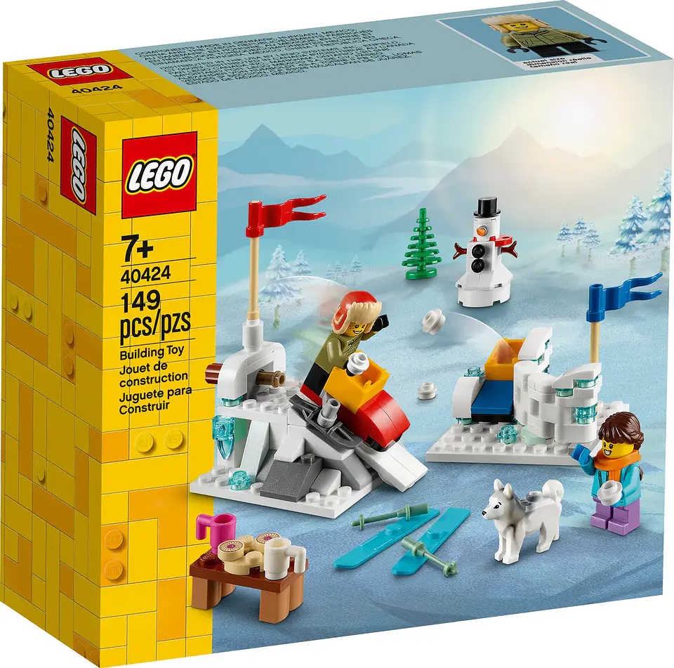 LEGO 40424: Batalla Invernal de Bolas de Nieve 1