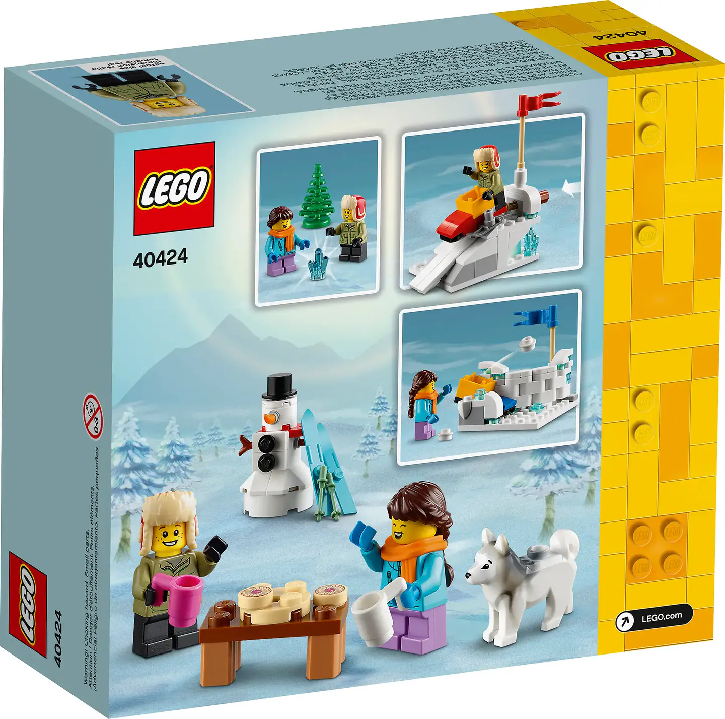 LEGO 40424: Batalla Invernal de Bolas de Nieve 3