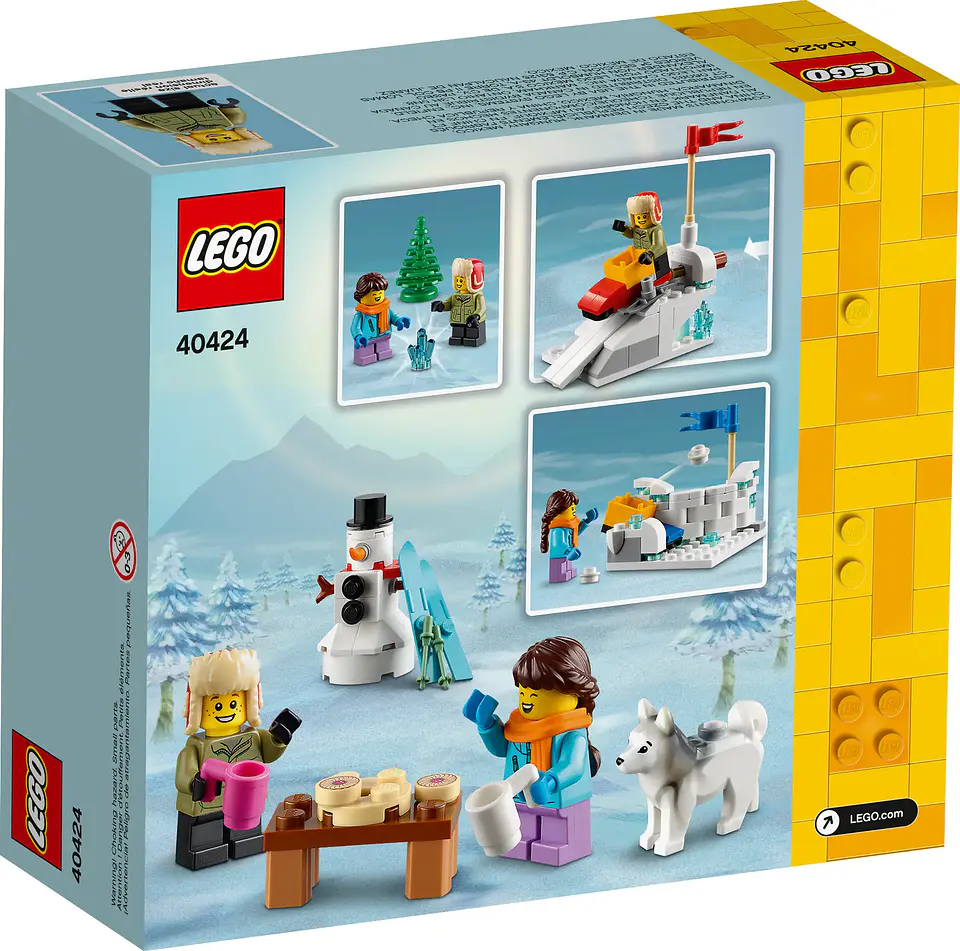 LEGO 40424: Batalla Invernal de Bolas de Nieve 3