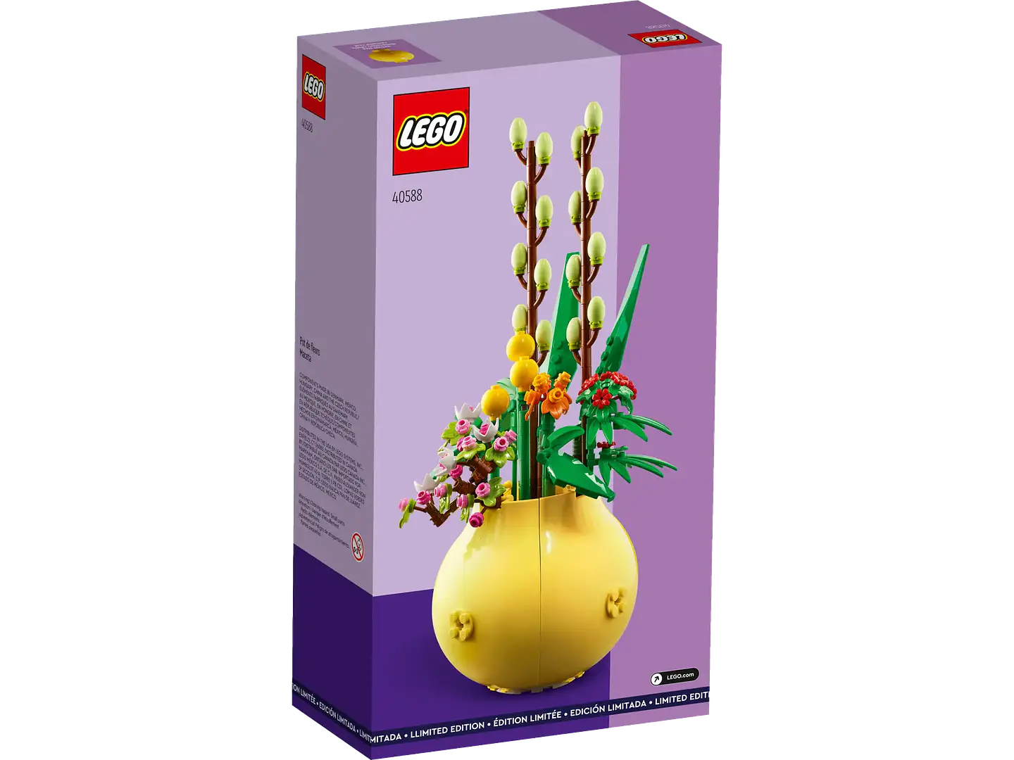 LEGO 40588: Maceta de flores 3