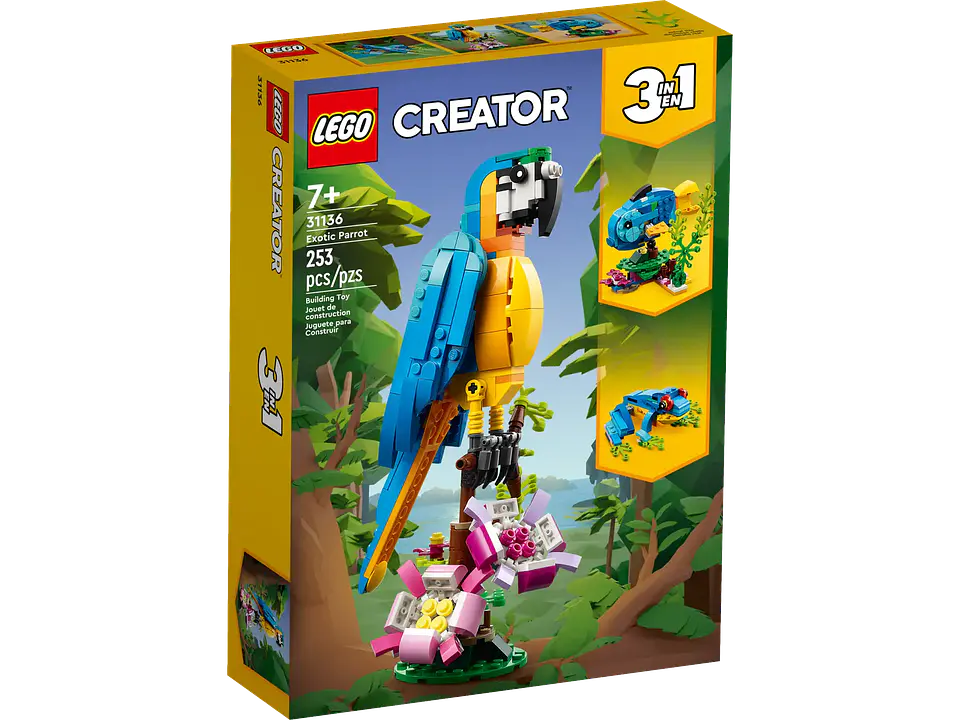 LEGO 31136: Loro Exótico 1