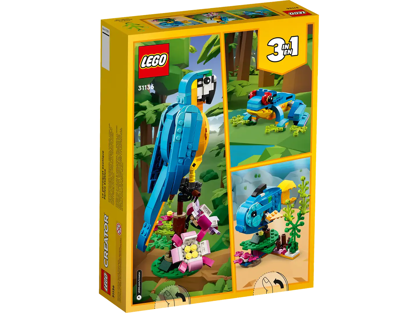 LEGO 31136: Loro Exótico 5