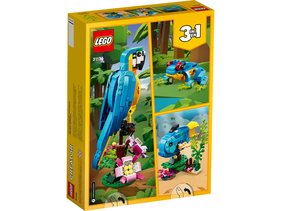 LEGO 31136: Loro Exótico 5