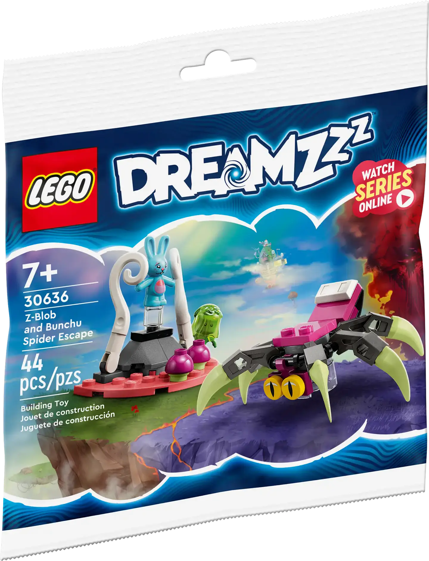 LEGO 30636: Huida de Z-Blob y Bunchu & Cohete Propulsor de los Sueños de Zoey 1