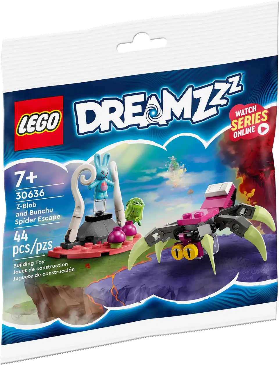 LEGO 30636: Huida de Z-Blob y Bunchu & Cohete Propulsor de los Sueños de Zoey 1