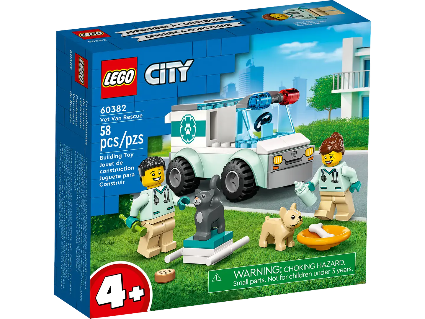 LEGO 60382: Furgoneta Veterinaria de Rescate 1