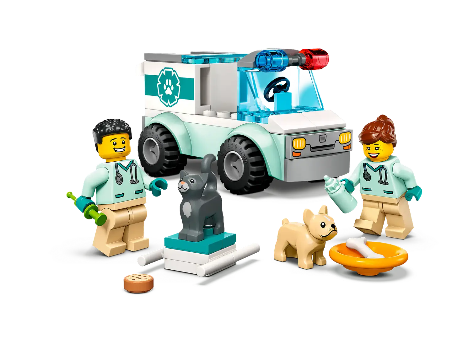 LEGO 60382: Furgoneta Veterinaria de Rescate 2
