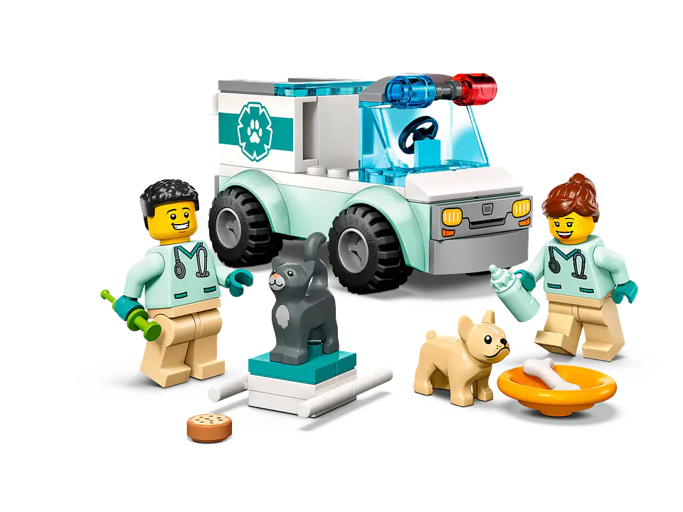 LEGO 60382: Furgoneta Veterinaria de Rescate 2