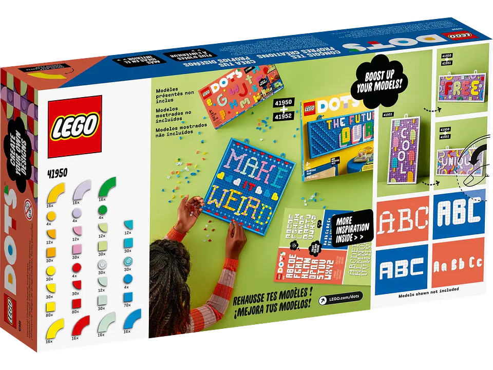 LEGO 41950: DOTS a Montones - Letras 5