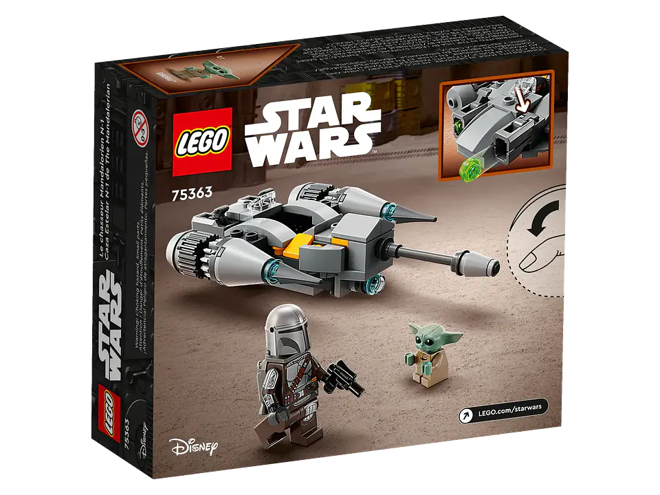 LEGO 75363 Microfighter: Caza Estelar N-1 de The Mandalorian 4