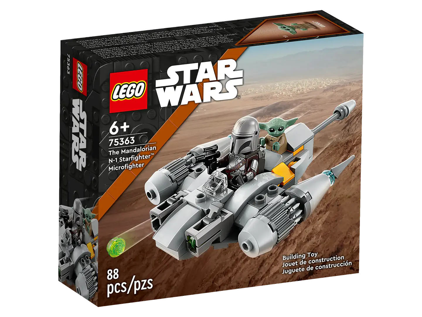 LEGO 75363 Microfighter: Caza Estelar N-1 de The Mandalorian 1