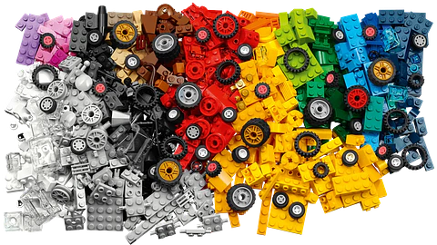 LEGO 11014: Ladrillos y Ruedas