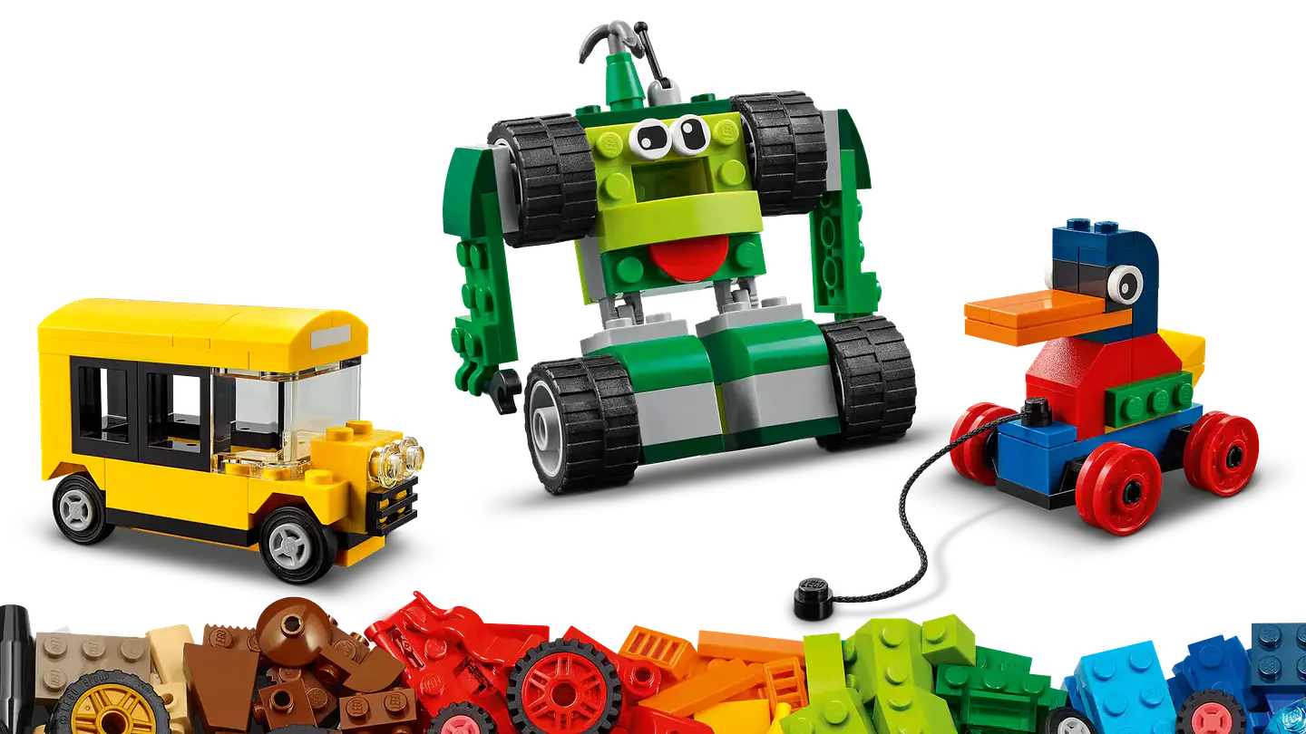 LEGO 11014: Ladrillos y Ruedas 4