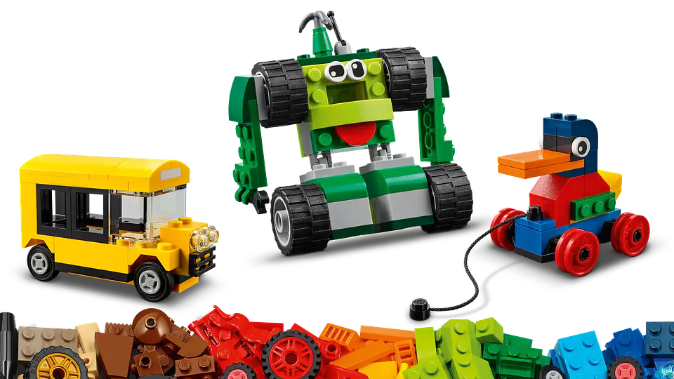 LEGO 11014: Ladrillos y Ruedas 4