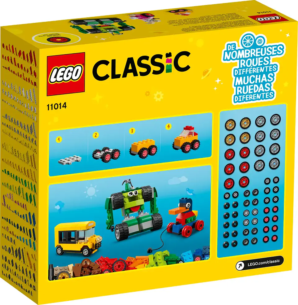 LEGO 11014: Ladrillos y Ruedas 5