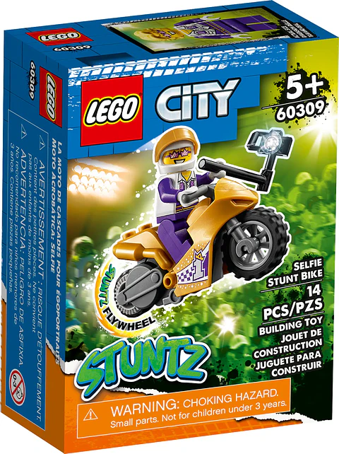 LEGO 60309 Moto Acrobática: Selfie