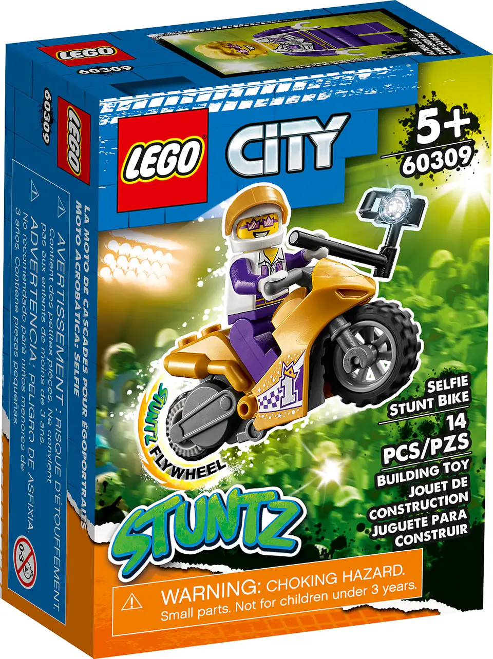 LEGO 60309 Moto Acrobática: Selfie 1