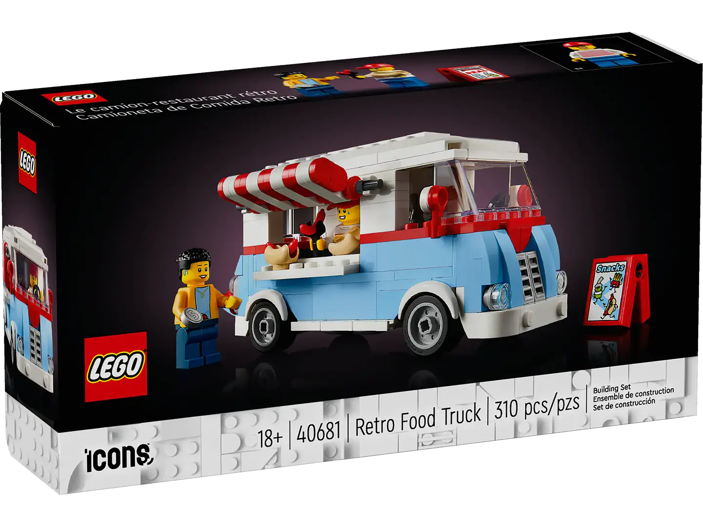 LEGO 40681: Camión Retro de Comida 1