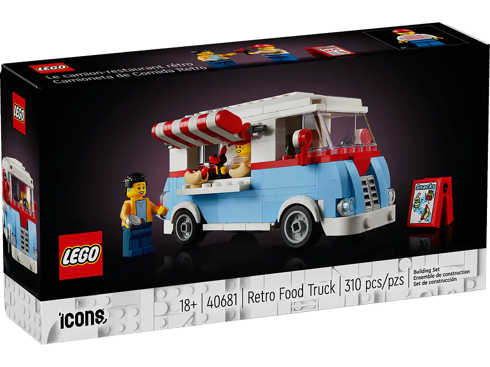 LEGO 40681: Camión Retro de Comida 1